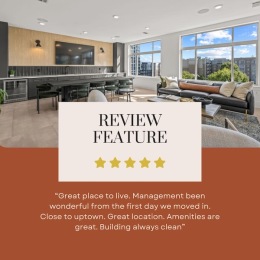 a resident review graphic